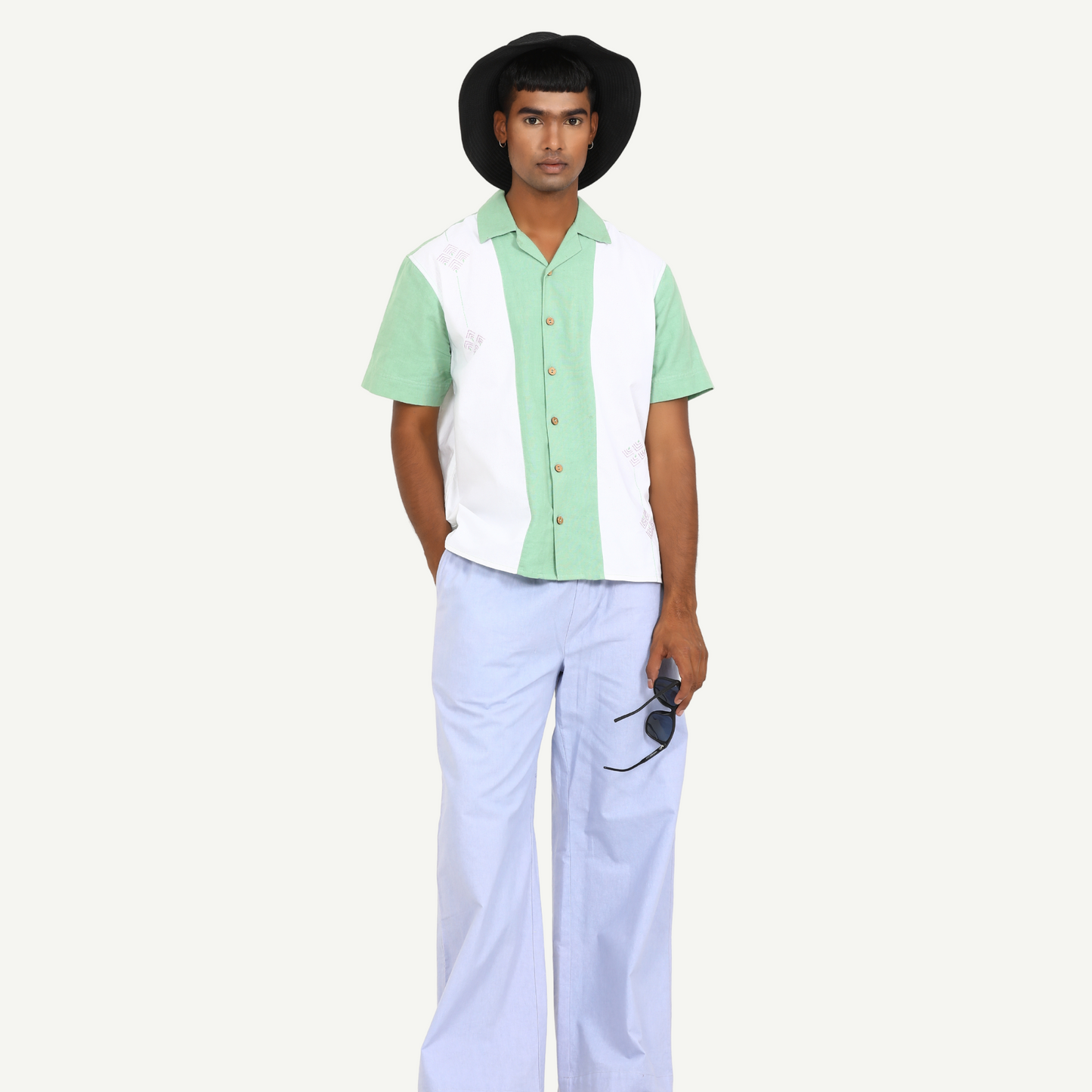 Men's half-sleeve shirt