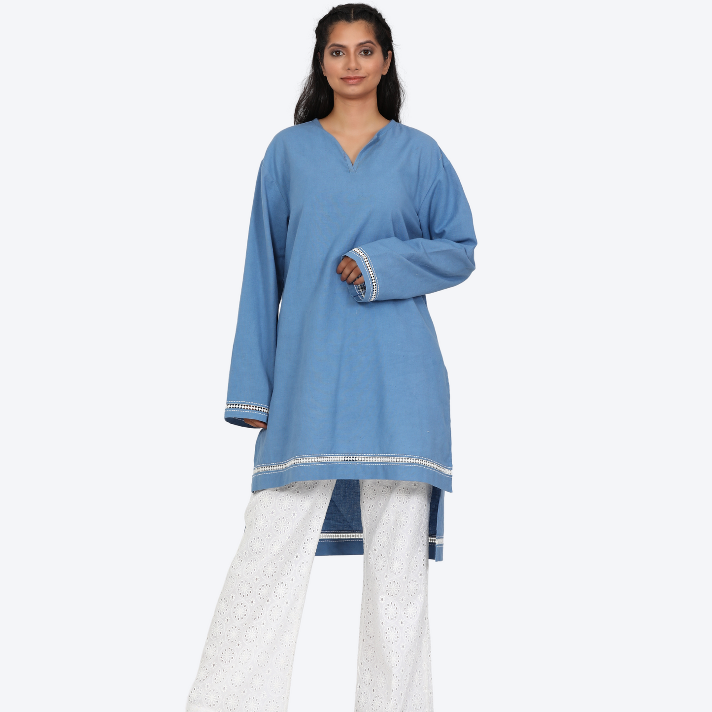 Women's round neck kurta