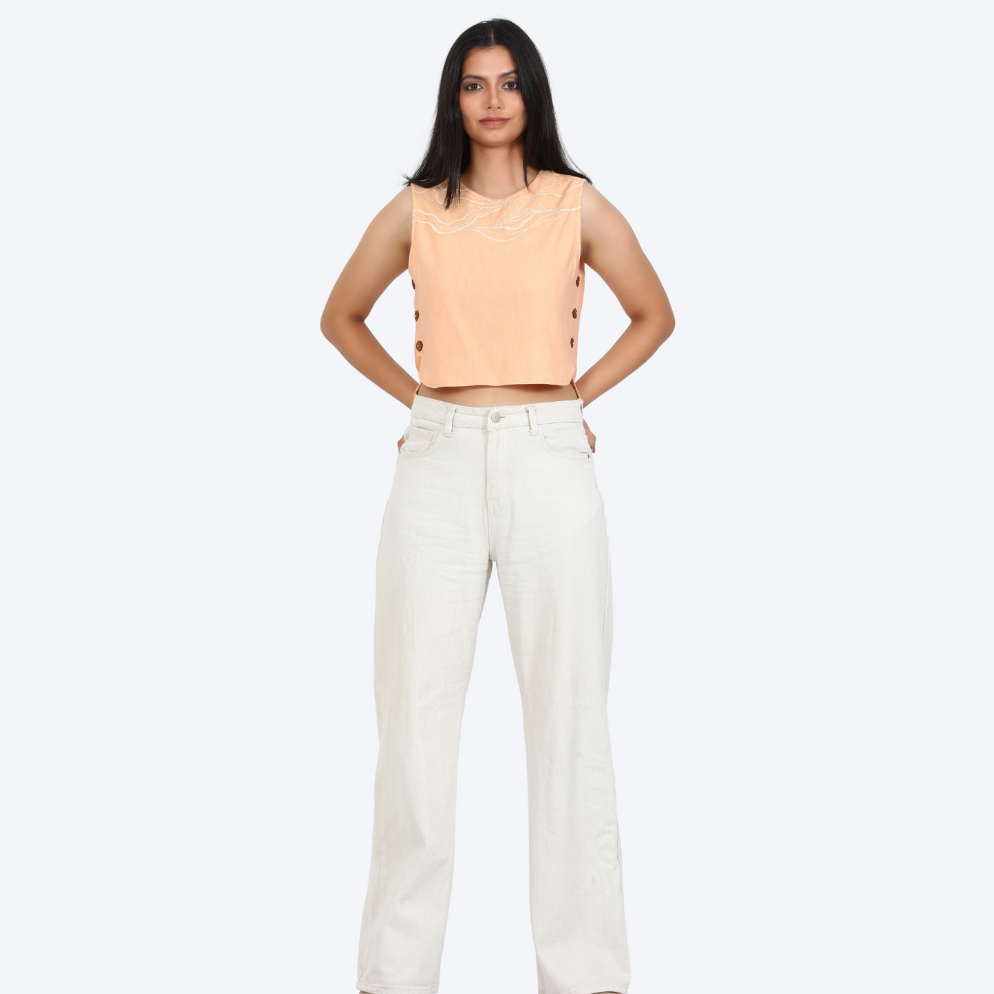 Women Side button top