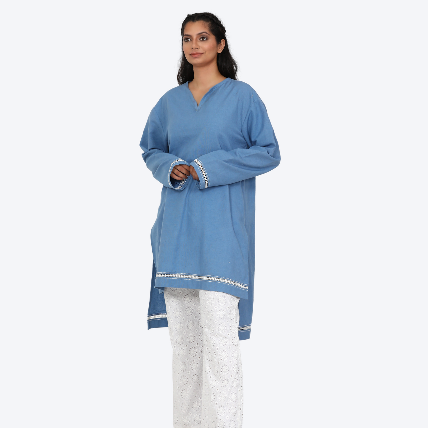 Women's round neck kurta